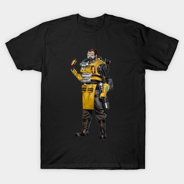 Apex Legends Caustic T-Shirt by Paul Draw